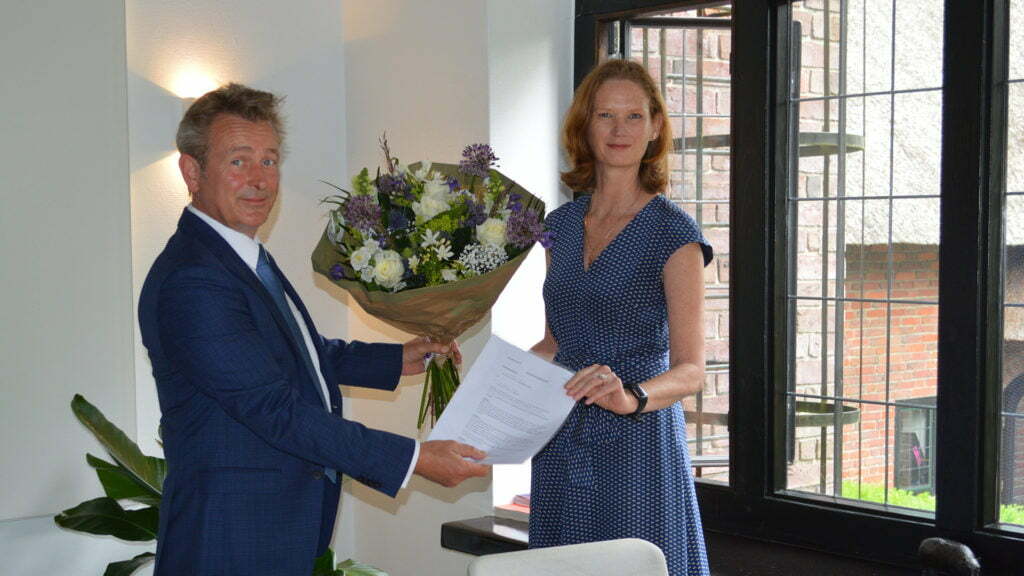 Ontvangst partnerovereenkomst bij Beens Notariaat - Stichting Leergeld Amersfoort